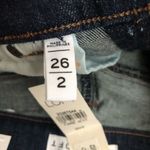 Loft NWT Ann Taylor Women's Blue Denim Cuffed Jean Shorts Size 26 Photo 6