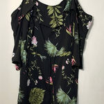 Atmosphere  Green Leaf Pattern Top Photo 0