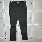 Madewell TALL The Girljean in Adolpha Wash Ripped Knee Edition Size 25T Photo 3