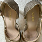 Maripé Maripe Heels Womens 9 Gold Sloane Glitter Stiletto Wedding Formal Holiday Party Photo 9