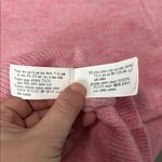 ZARA  Oversized Crewneck Sweater Pink Size Medium Photo 7
