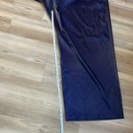 Lane Bryant  Satin High Rise Pull On Wide Leg Pant Navy Womens plus size 24 Photo 7