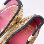 Kate Spade  x Keds Size 6 Platform Gold Glitter Sneakers 0‎ Photo 8
