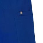 FIGS  Technical Collection Large Scrubs Pants Elastic Waist Pockets Straight Blue Photo 2