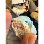 Gaymode Vintage Blue Nylon Lace Trim Slip Dress Size 34 Short Photo 2