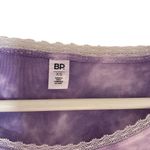 BP Nordstrom NEW purple ivory tie dye long sleeve lace crew neck XS Photo 4