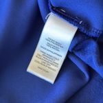 We The Free  Blue Zip Front Tank Top XS Sleeveless Flowy‎ Scoop Neck Festival FP Photo 3