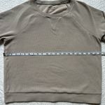 Marc New York Light Tan Textured Crewneck Sweatshirt Photo 3
