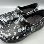 Crocs Neria Pro II Women Black Floral Slip Resistant Clog Black Sz 8 Comfort Photo 0