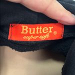 Butter Super Soft Black Embellished One Love Full Zip Hoodie Size L Photo 5