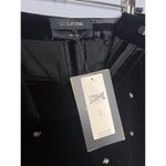 Anthropologie NWT Le Superbe Bianca Embellished Velvet Flare Pants Black Studded Size‎ 6 Photo 8