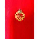 Ralph Lauren Vintage Crest Logo T-Shirt Red Short Sleeve Unisex No Tag Men M/L Photo 2