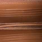 Coach Coated Canvas Leather Tan Legacy Zip-Around Wallet/Clutch Photo 6