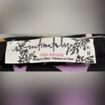 Free People  Black Celestial Bodysuit One‎ Piece Size XS NWOT Photo 6