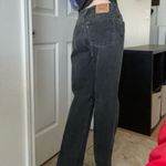 Levi's Vintage 512 Levi‘s Straight Leg Jeans High Rise Size 10 Washed Black/ Grey Photo 2