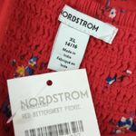 Nordstrom NWT | Junior (XL) / Women's (SMALL) Sleeveless Red Floral Romper Photo 7