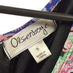 Olsenboye Sleeveless Geometric Print Cinched Waist Keyhole Back Dress Womens S Photo 8