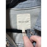 Avec Les Filles Pinstripe Studded Jacket NWOT Photo 3