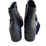 White Mountain Rufus Boots Size 5 Edgy Studded Chunky Heel Photo 4