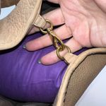 J.Crew Tan Pebble Grain Leather Bucket Shoulder Bag Hobo Purse Photo 9