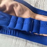 J.Crew  Heritage Scoop Neck Bikini Top‎ NWT size XS in Bright Blue Photo 4