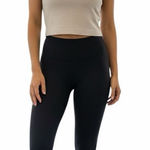 Lululemon Velocity Reveal Crop Tank size M Tan Size M Photo 0