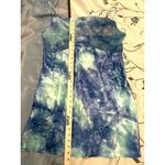 California Dynasty Nightgown Large Blue & Green Tie Dye Photo 8