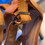 Cecilia New York Camel Colored Strappy 4” Heels size 7 Orange Photo 11