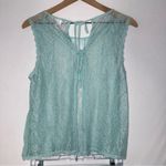 Victoria's Secret Vintage  Aqua Lace Mesh Panty Set Open Back Photo 6