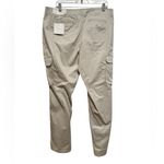 JJILL CHINO CARGO SOAPSTONE PANTS PLUS SIZE 16 Tan Photo 2