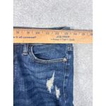 Judy Blue relaxed fit jeans 1/25 distressed dark wash jeans mid rise Photo 5
