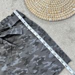 Banana Republic NWT Women’s High Rise Paperbag Shorts Belted in Camo Gray 10 Photo 10