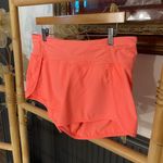 Lululemon  Speed Up 4” Inseam Lined Athletic Shorts Pink/Orange/Coral - Sz 10 🧡🎀 Photo 2