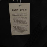 DKNY  sz M & L black Knotted athletic‎ top NWT Photo 4