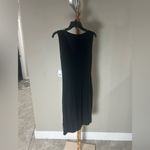 Tahari Womenโs Hava Black Sleeveless Ruched Sheath Dress NWT $198 Size Small Photo 3