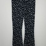 Nasty Gal NWOT  Hight Waist Black and White Star Print Flare Pants size 4 Photo 1