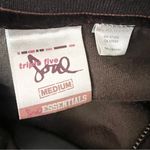 Vintage Y2K Triple Five Soul Brown Velour Zip Up Jacket Size Medium Photo 7