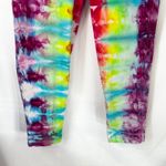 A New Day Size 4 Cropped Jeans Handmade Tie Dye Ankle Rainbow Festival 1610 Photo 3