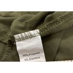 SheIn  Curve Women’s Olive Green Pullover Blouse 2XL Short Sleeve With Elastic Photo 7