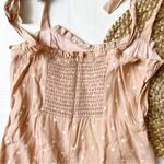 Olivaceous  Blush Polka Dot Mini Dress Photo 5