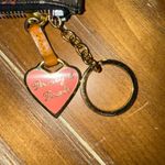 Dooney & Bourke Vintage Rainbow Stars Wristlet Cardholder Keyring Pouch Y2K Photo 2