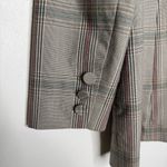 CAbi  Long Sleuth Blazer Plaid Double Breasted Jacket 8 Photo 5