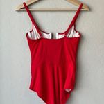 Solid & Striped NEW  Re/Done Veronica Red Underwire One Piece Bodysuit Swimsuit S Photo 7