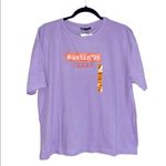 ZARA NWT T -SHIRT WITH FRONT SLOGAN AUSTIN TEXAS Photo 6