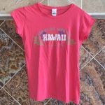 Honolua Wahine Salmon Color Hawaii Cotton T Photo 0