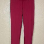 ECHT Red  force scrunch leggings. Size small Photo 0