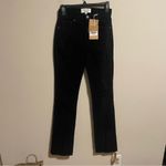 Reformation NWT Peyton High Rise Bootcut Corduroy Pants Black- Size 24 Photo 1