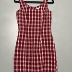 Rampage Vintage  Plaid Mini Dress 90s Preppy Punk Grunge Flannel Junior's Size 5 Photo 0