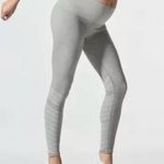 BLANQI Grey Sport Support Maternity Athletic Contour Leggings Sz Small Gray Photo 1