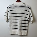 Old Navy  Open-Stitch Polo Sweater in Vancouver sz M Photo 5